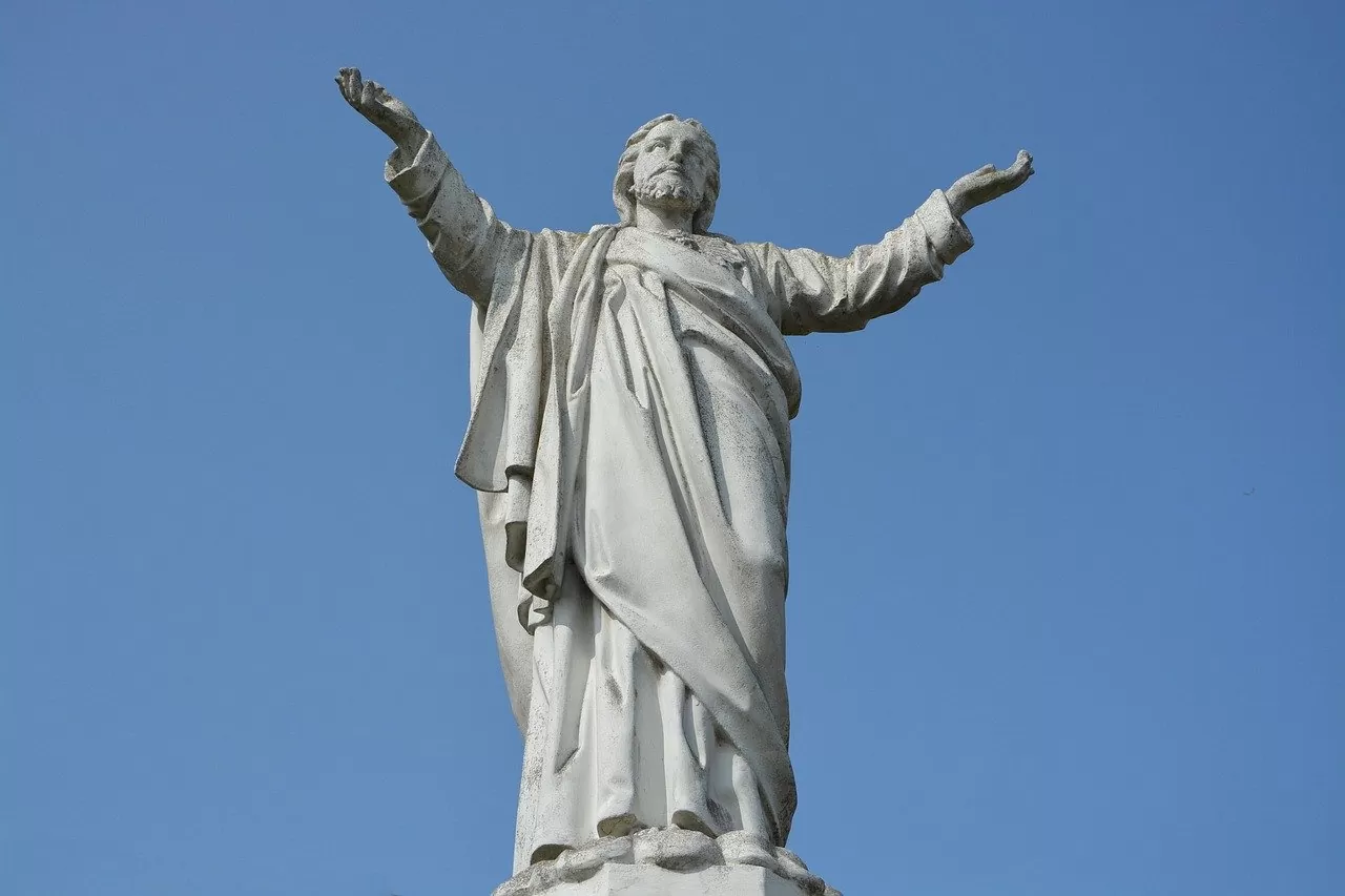 Estátua representando Cristo